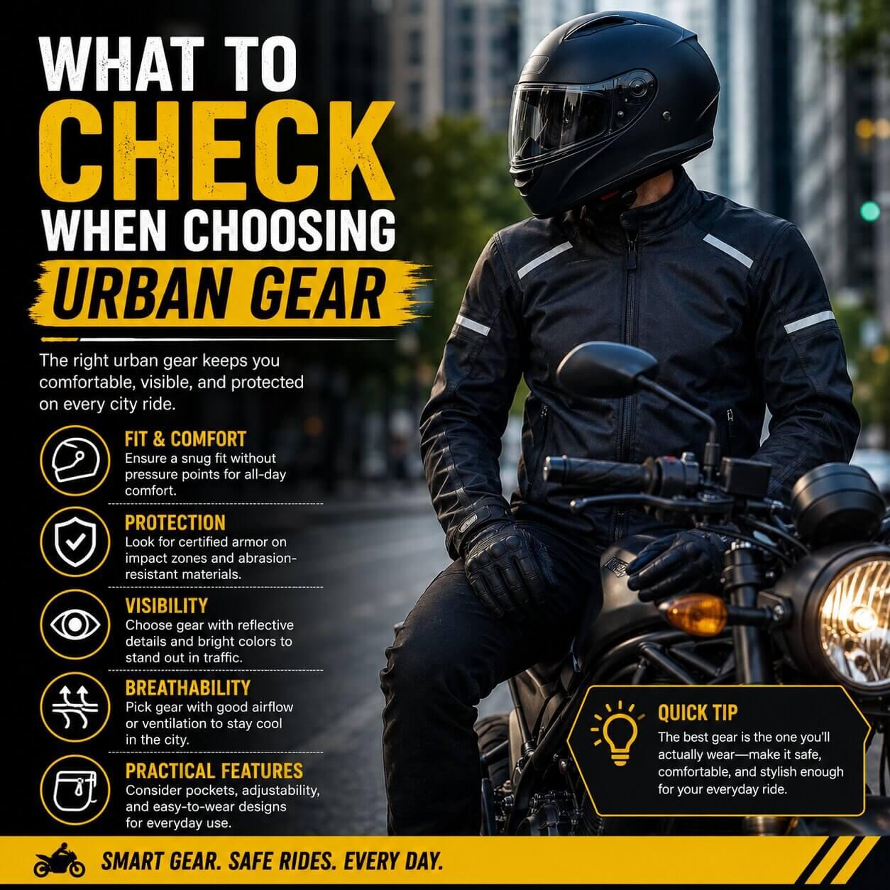 What to Check When Choosing Urban Gear