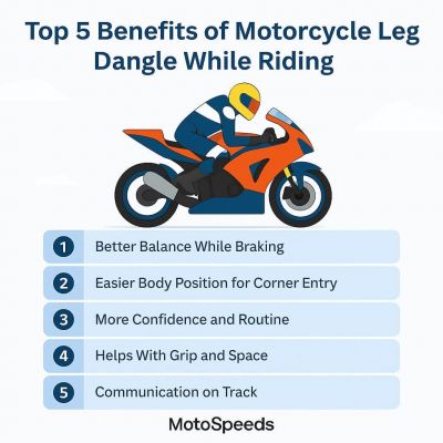top 5 benefits of motorcycle leg dangle while riding