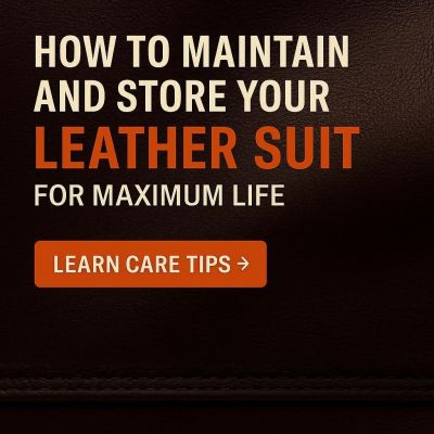 Maintain and store leather suit