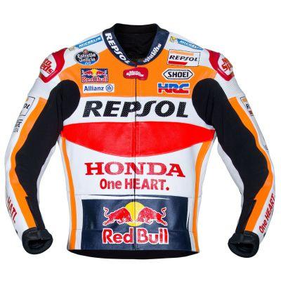 Marc Marquez Honda Repsol MotoGP 2017 Leather Jacket