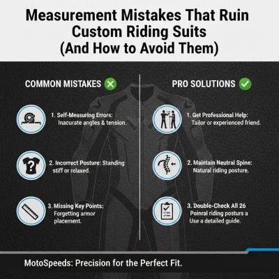 Measurement Mistakes That Ruin Custom Riding Suits