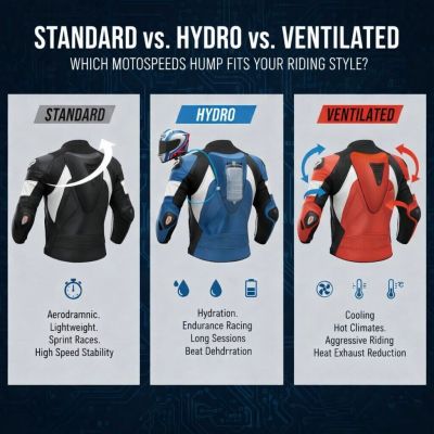 Standard vs. Hydro vs. Ventilated Hump