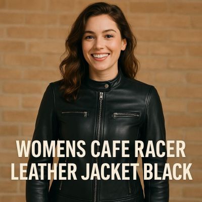 womens-cafe-racer-leather-jacket-black