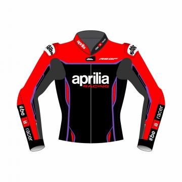 Aprilia RSGP Leather Motorcycle Jacket
