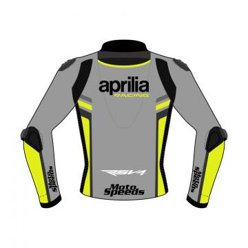 Aprilia RSV4 Motorcycle Leather Jacket