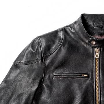 Racer leather jacket