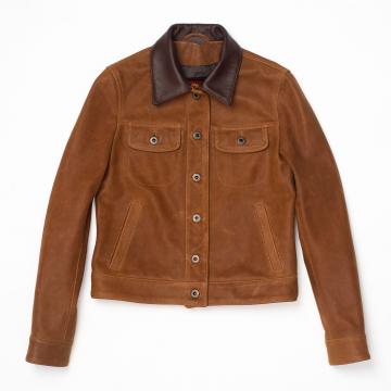 western leather jacket