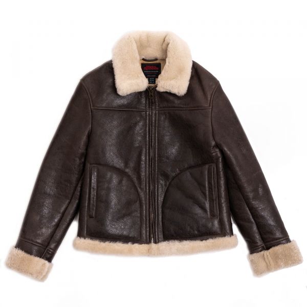 shearling jacket aviator