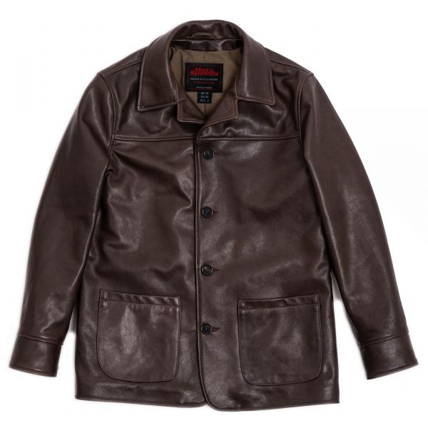 Discover the Timeless 1940s Car Leather Coat Today!