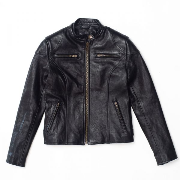 Womens Cafe Racer Leather Jacket
