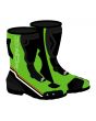 Kawasaki ZX10R Leather Motorcycle Boots