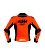 KTM RC 390 Motorcycle Race Jacket Back View
