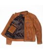 Cafe Racer Leather Jacket