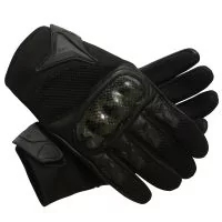 Urban Motorcycle Gloves - Waterproof Leather & Kevlar