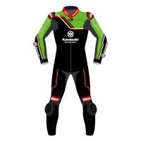 Kawasaki ZX10R Leather Motorcycle Suit 