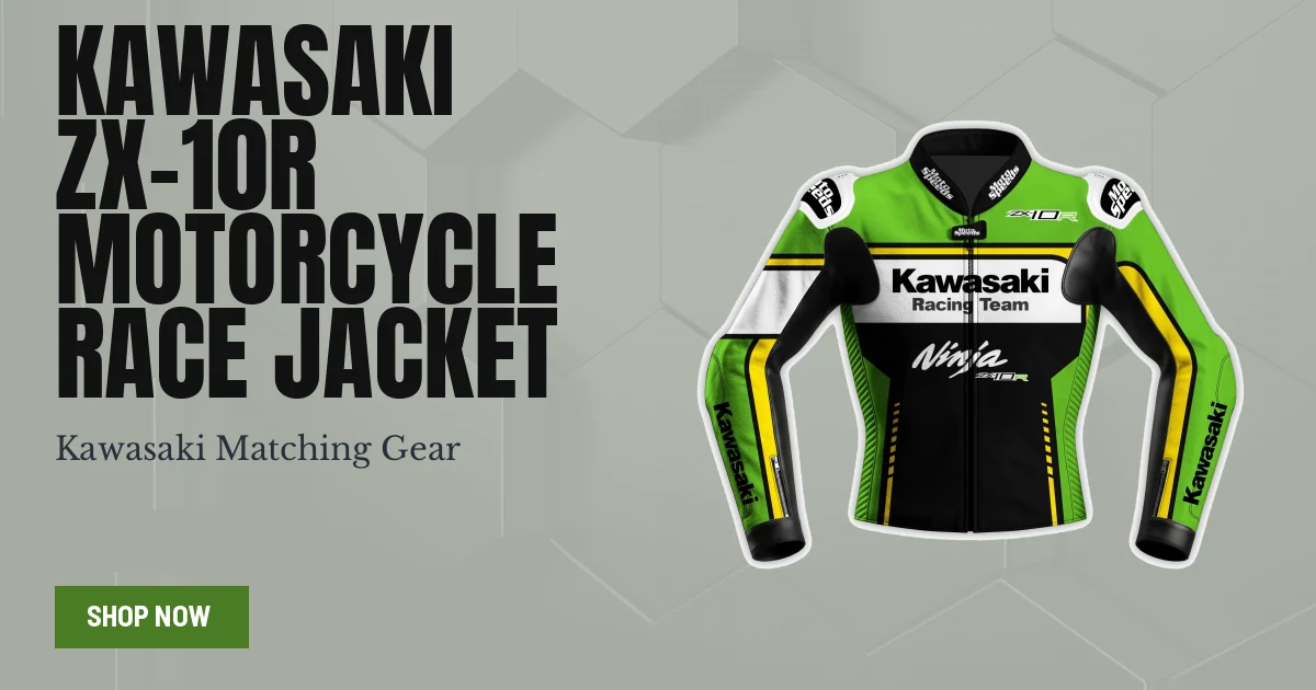 Get Your Kawasaki ZX-10R Race Jacket Today—Ride in Style!