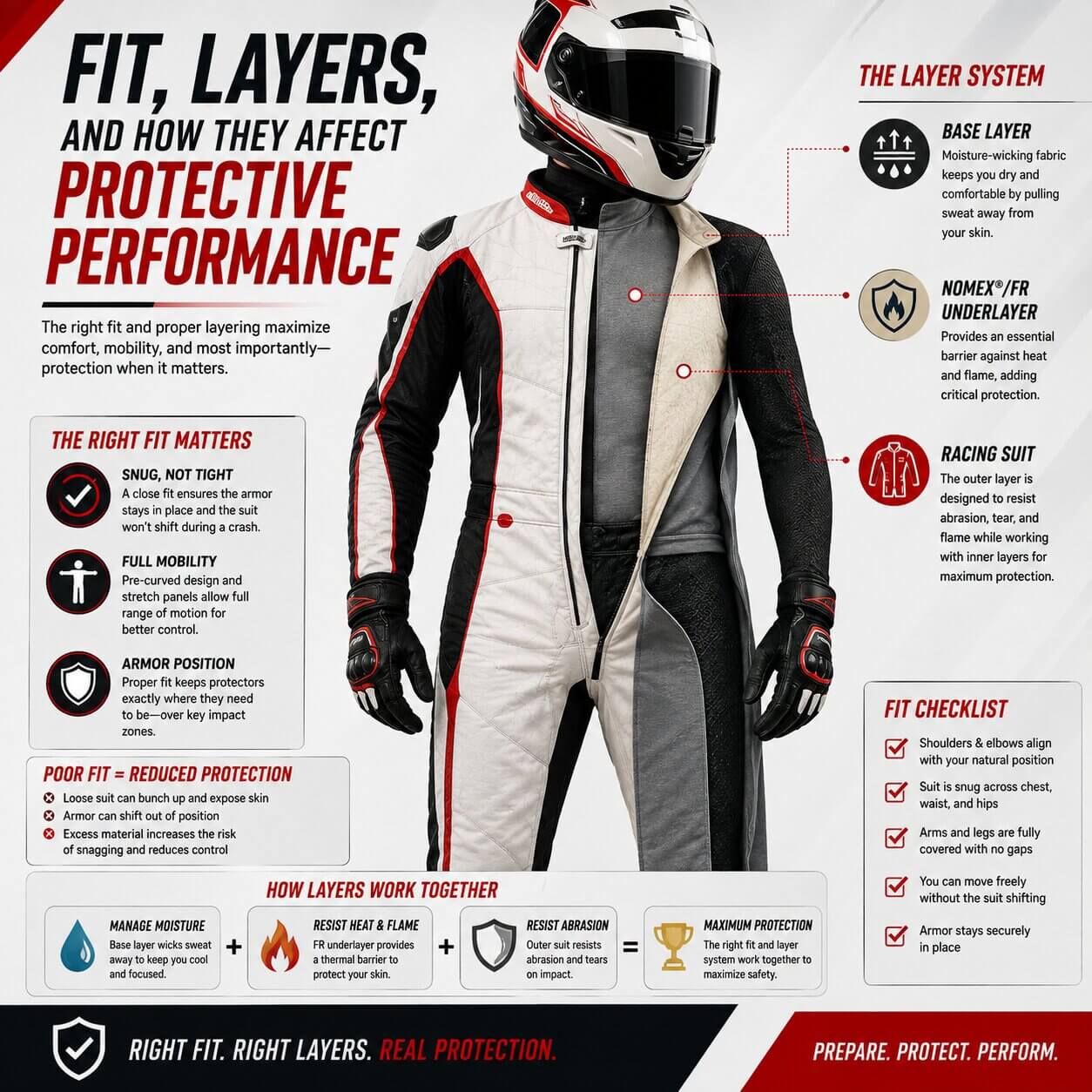 Fit Layers and How They Affect Protective Performance