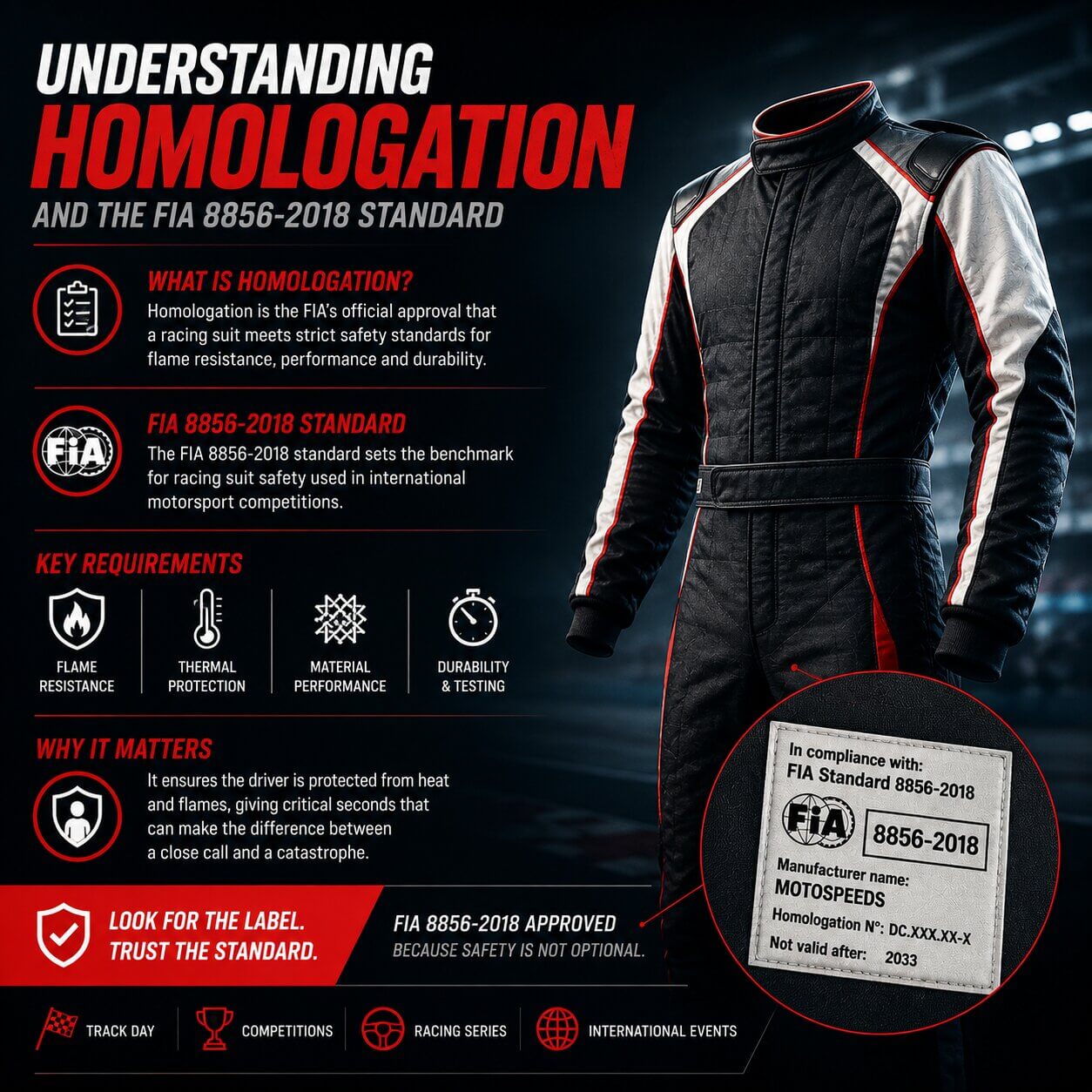 Understanding FIA Racing Suit Homologation